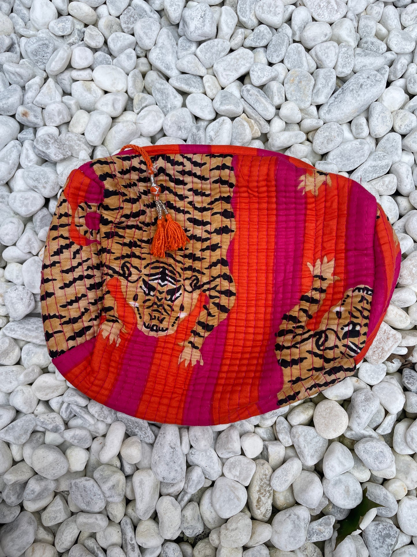 Make-up tas M | tiger oranje