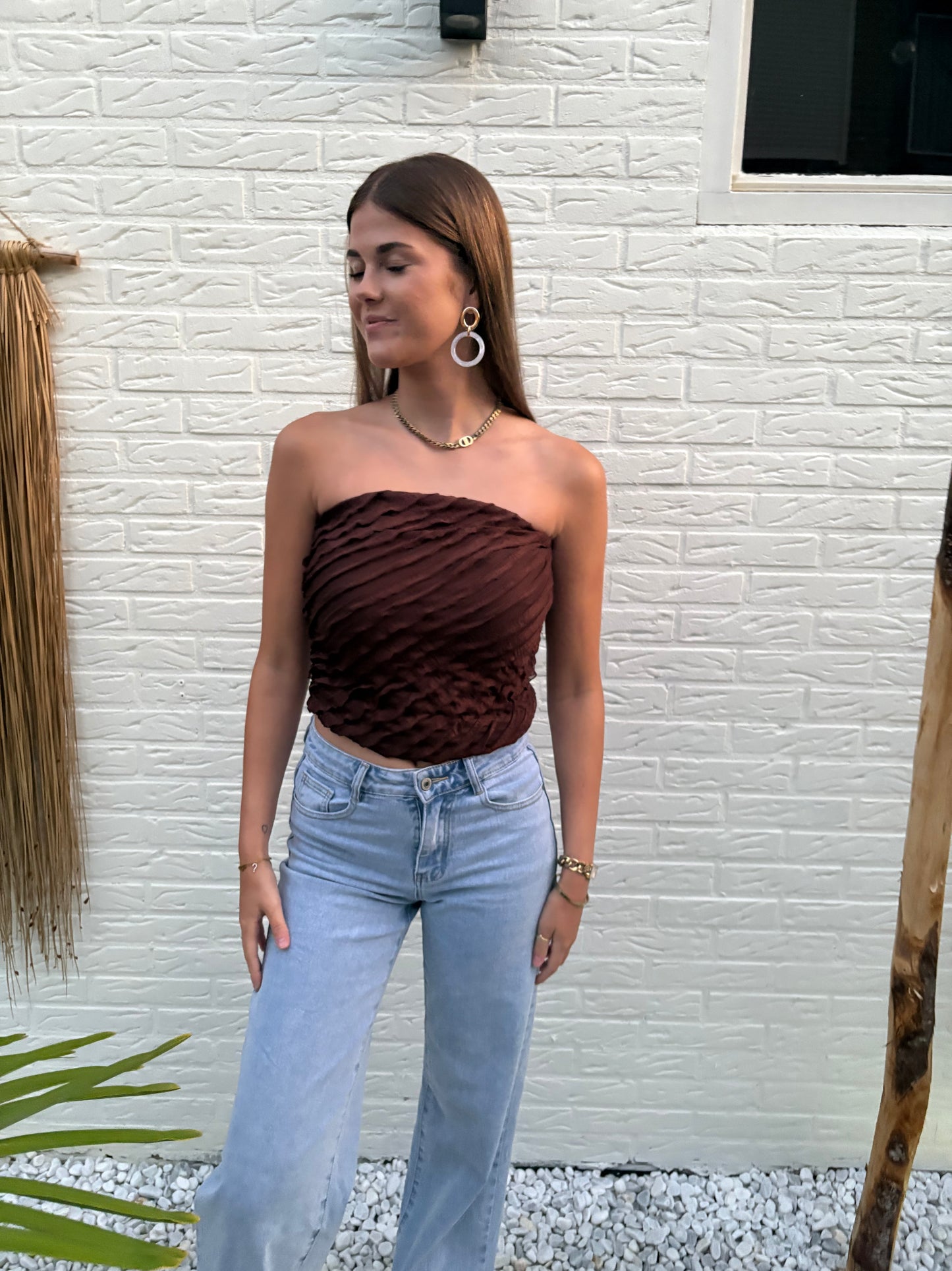 Bandeau top | bruin
