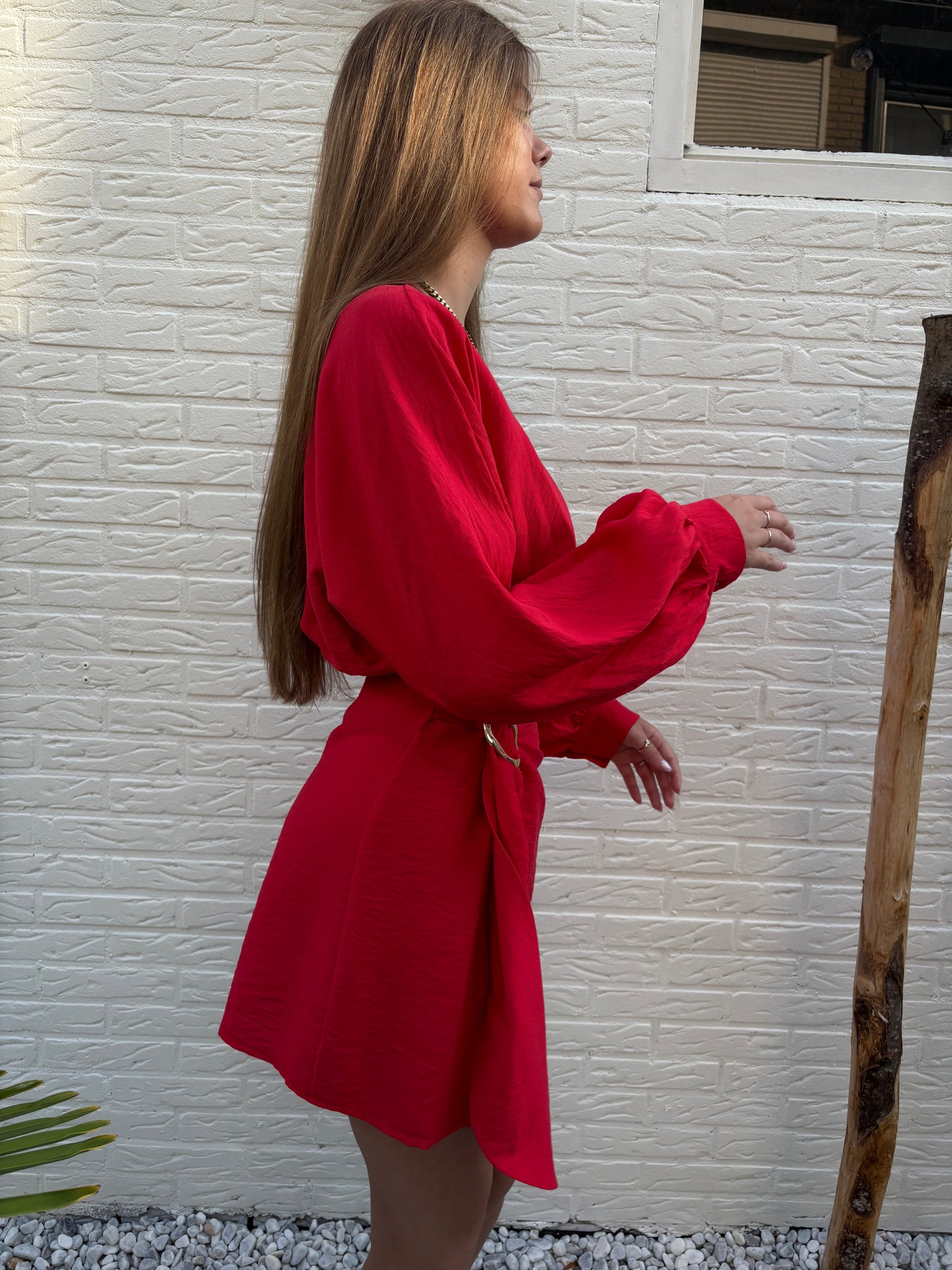 Jurk | Maya - rood