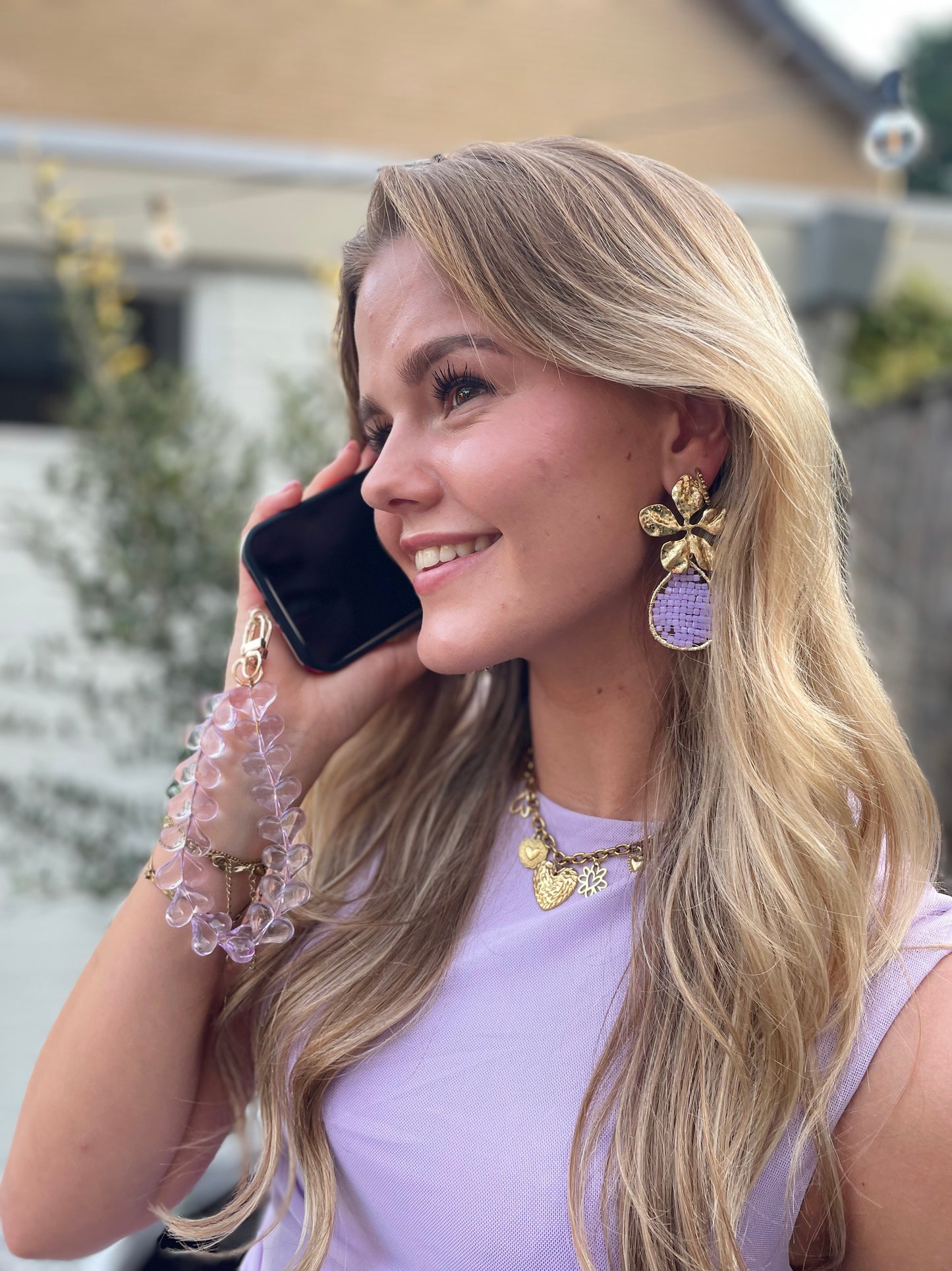 Telefoon koord | lila