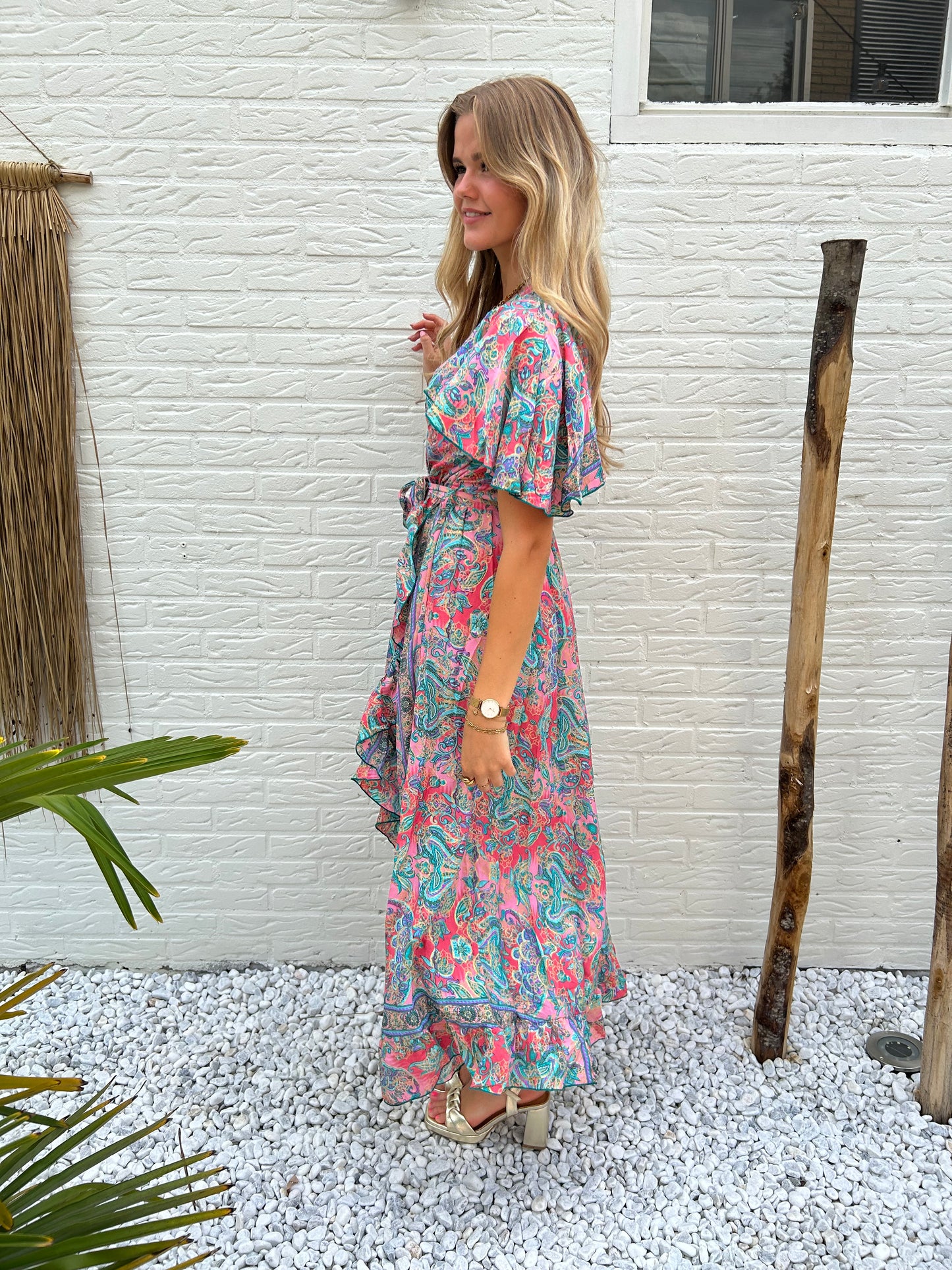 Jurk | iris - roze
