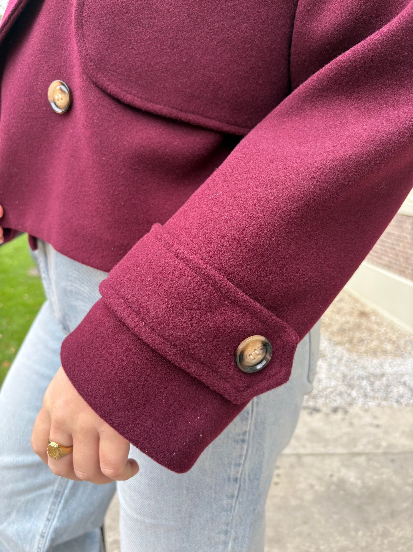 Trenchcoat | bordeaux