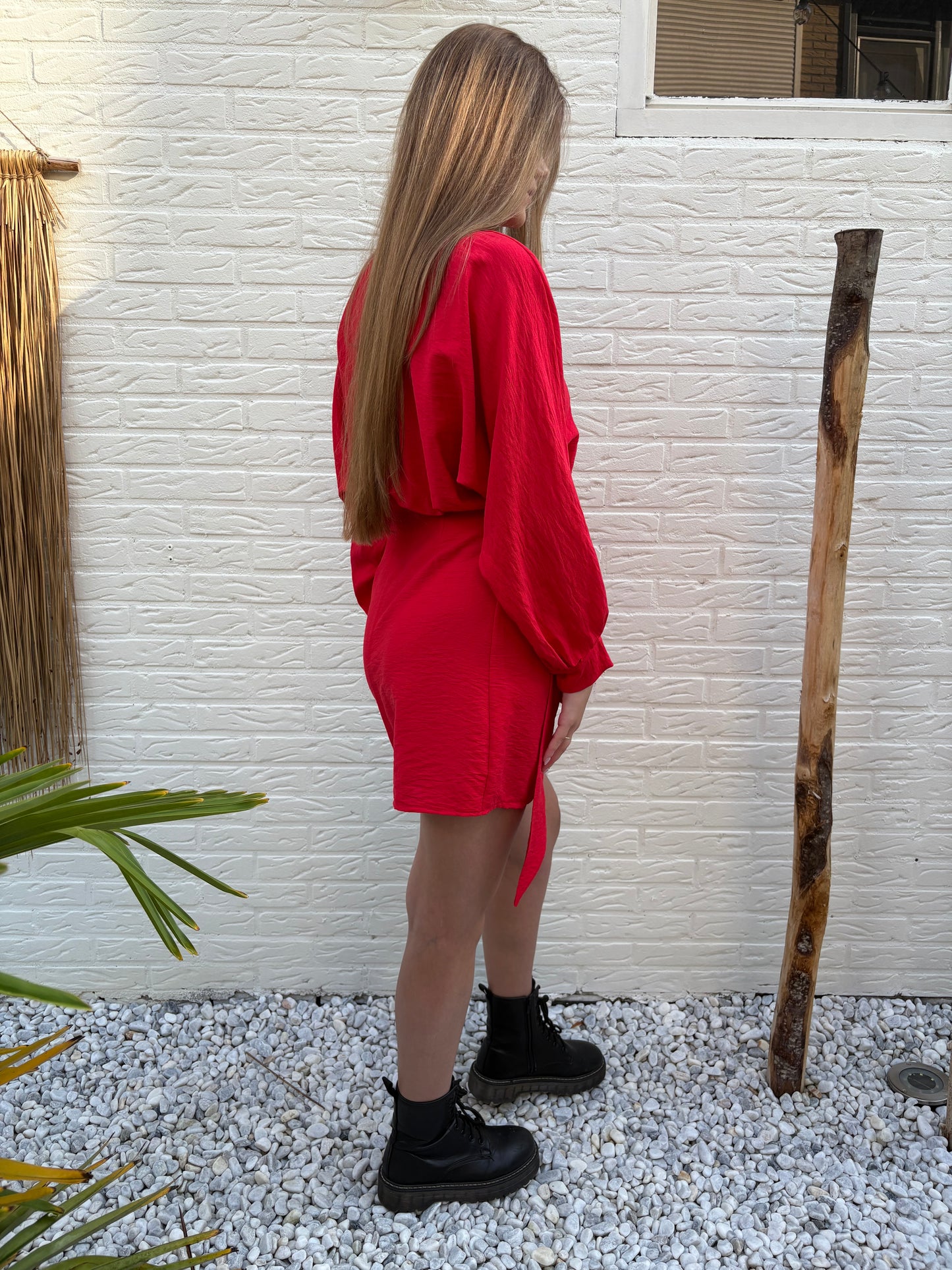 Jurk | Maya - rood