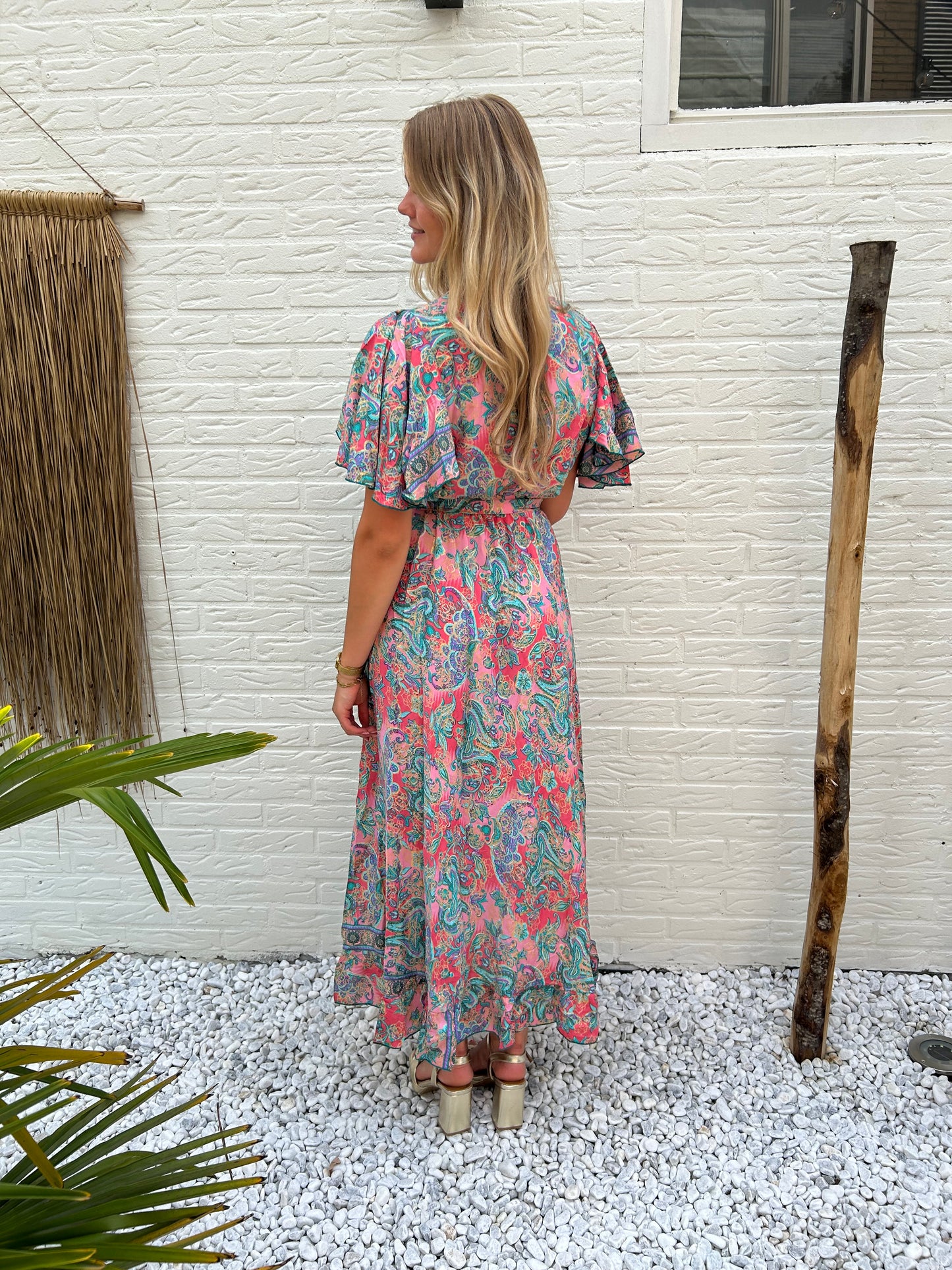 Jurk | iris - roze