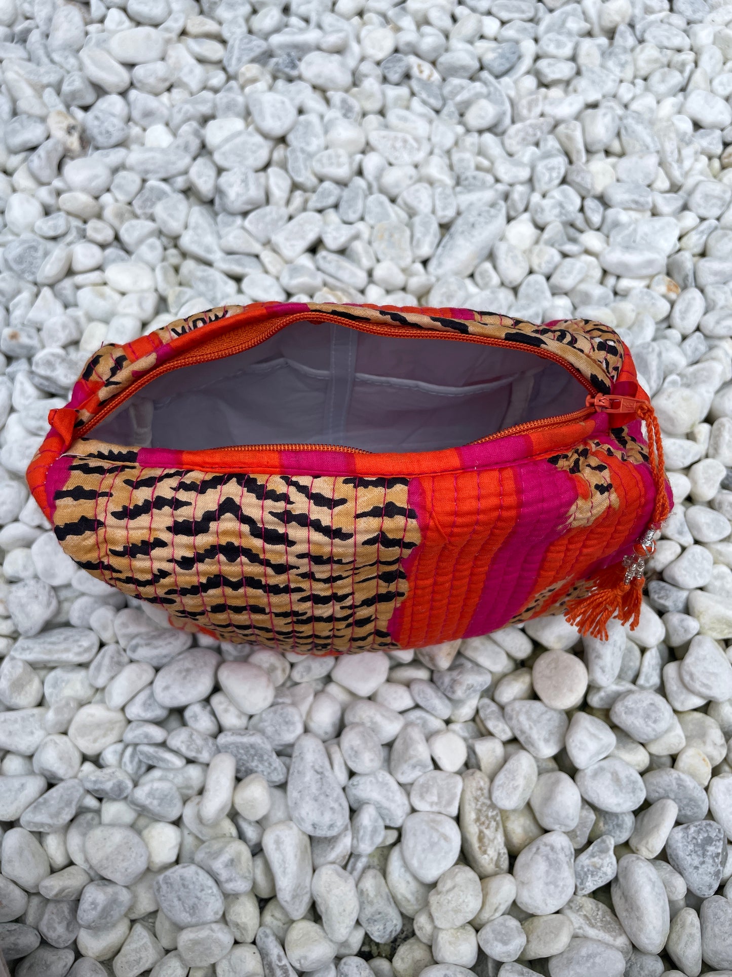 Make-up tas M | tiger oranje