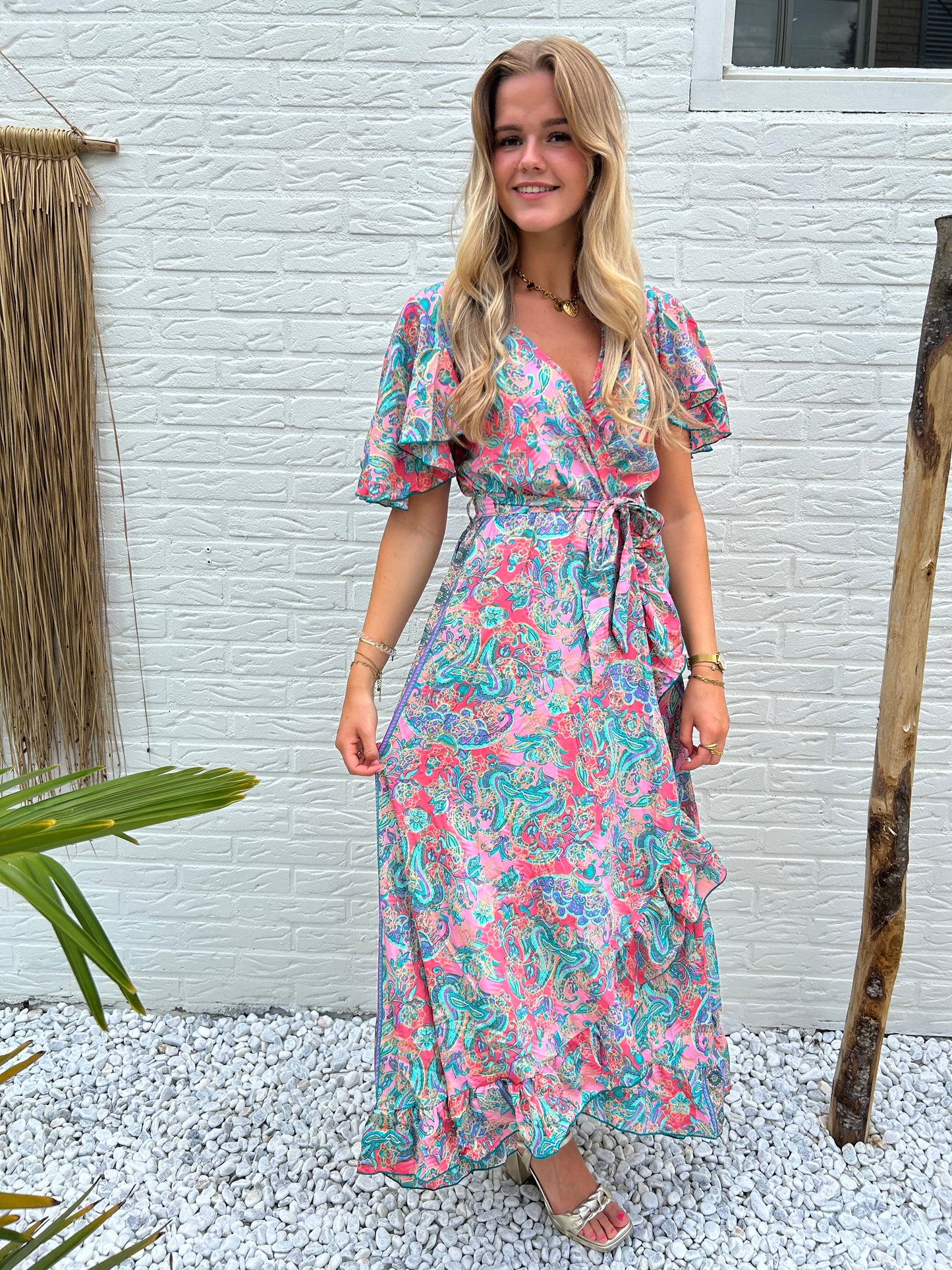 Jurk | iris - roze