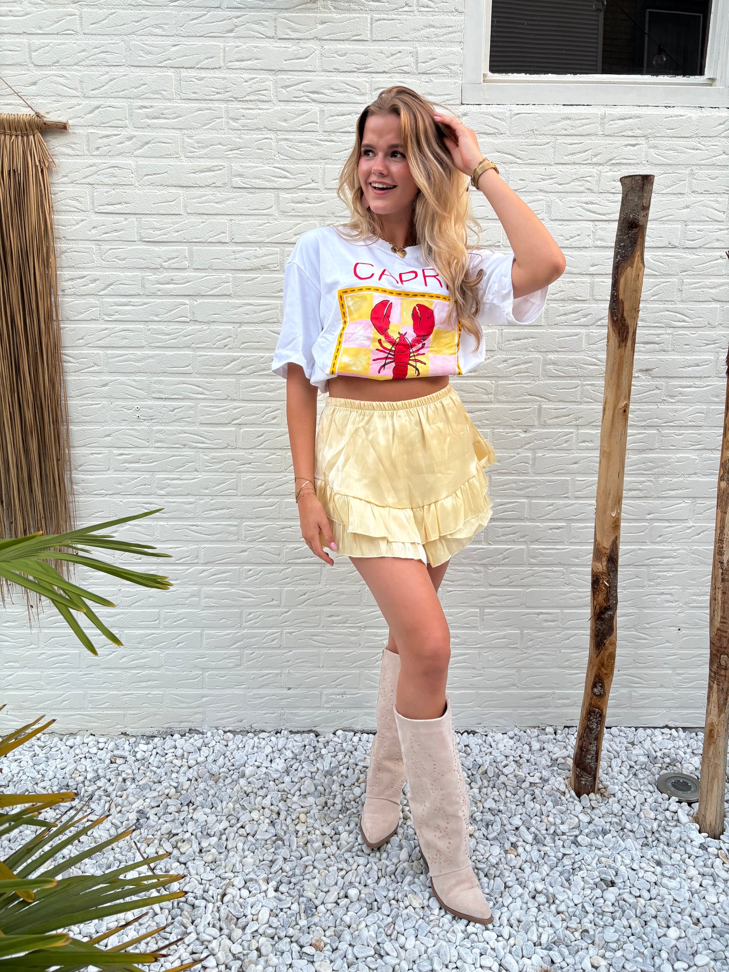 Skort | geel
