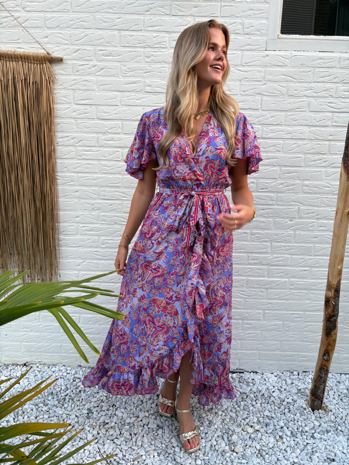 Jurk | iris - paars