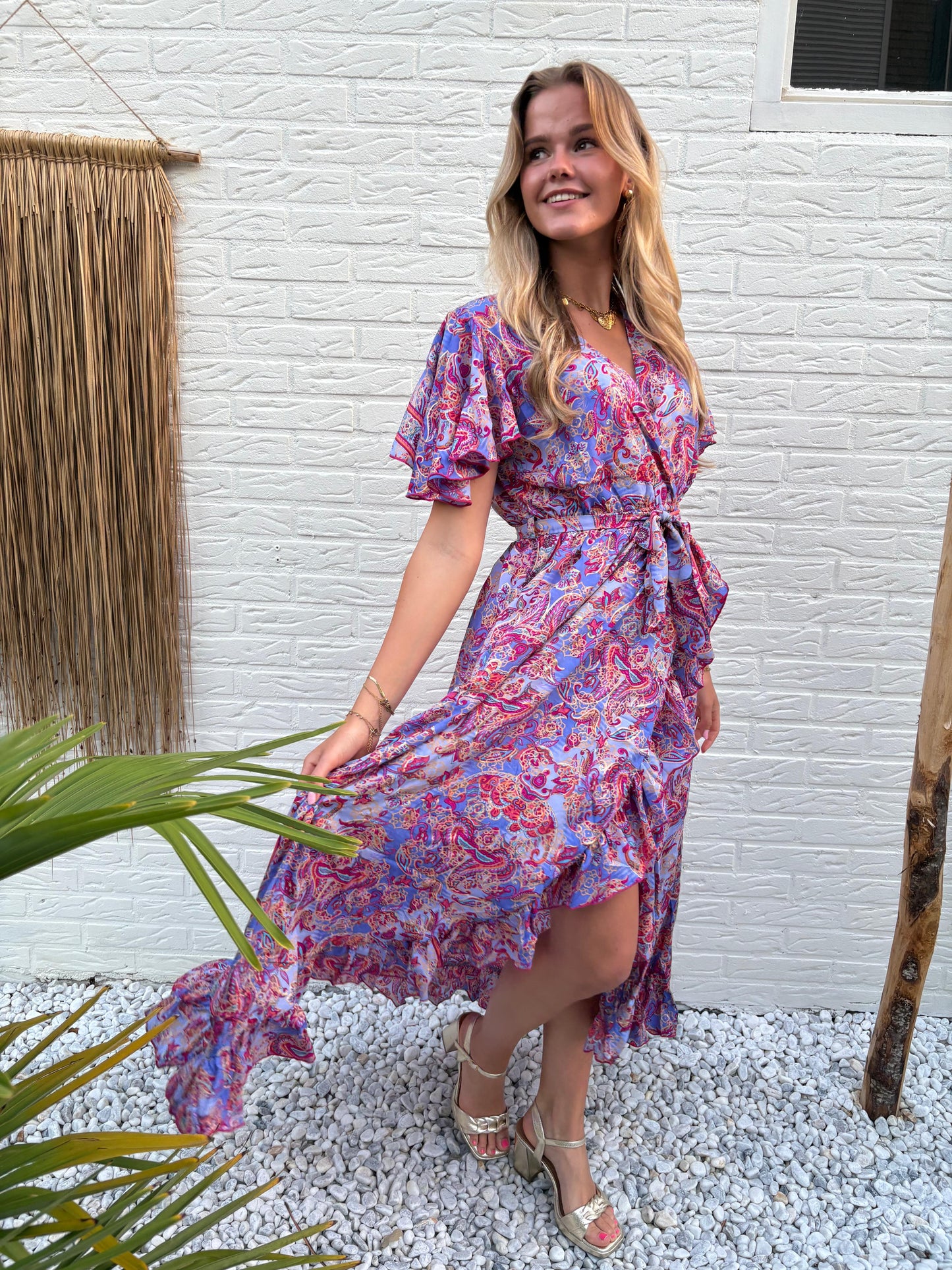 Jurk | iris - paars