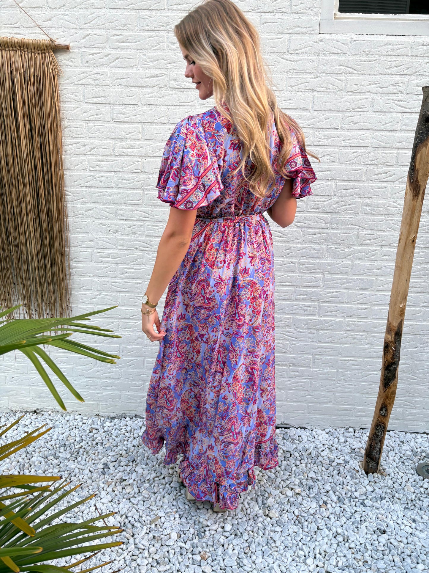 Jurk | iris - paars