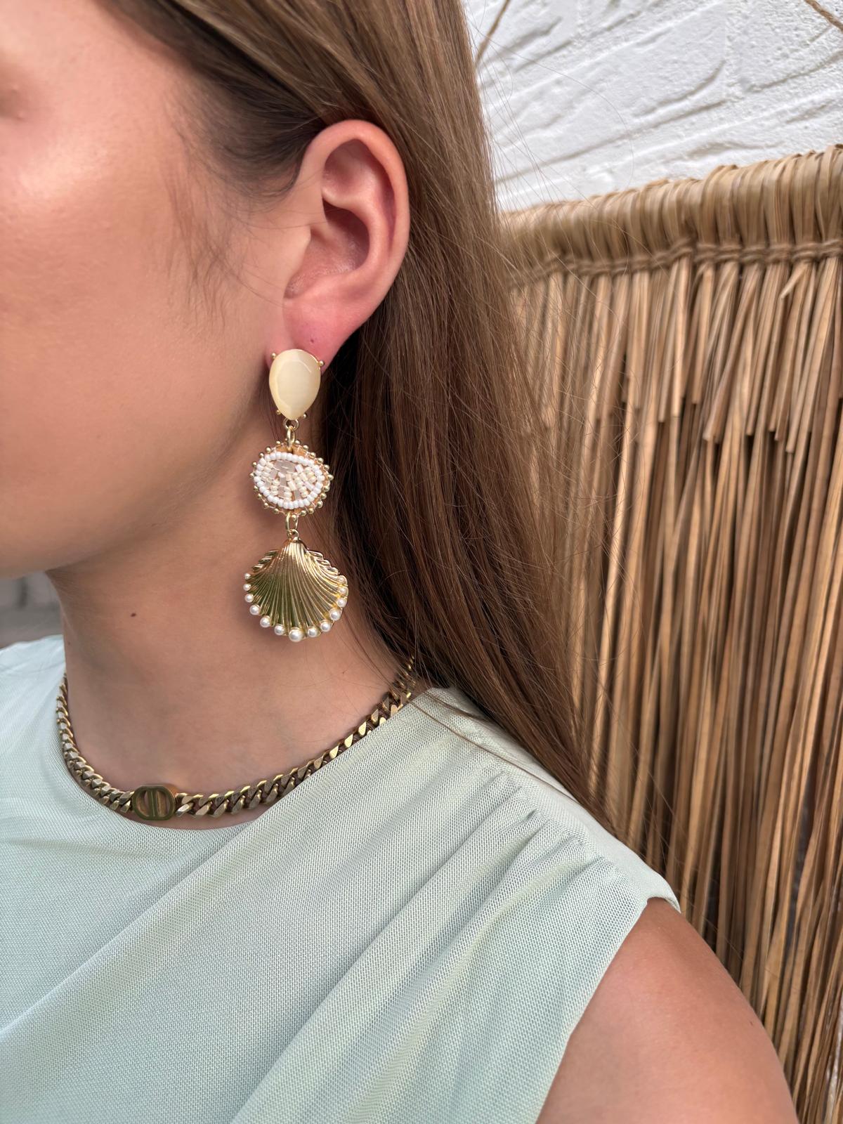 Oorbellen | schelp