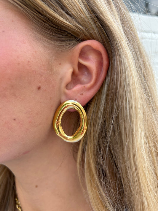 Oorbellen | roos