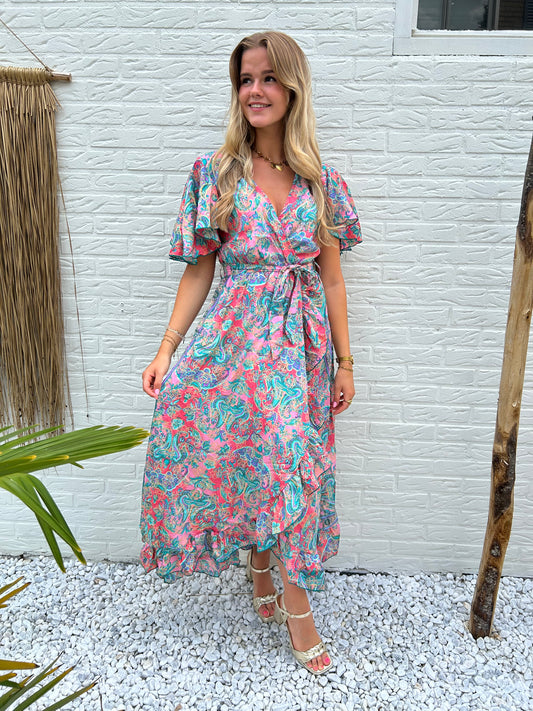 Jurk | iris - roze