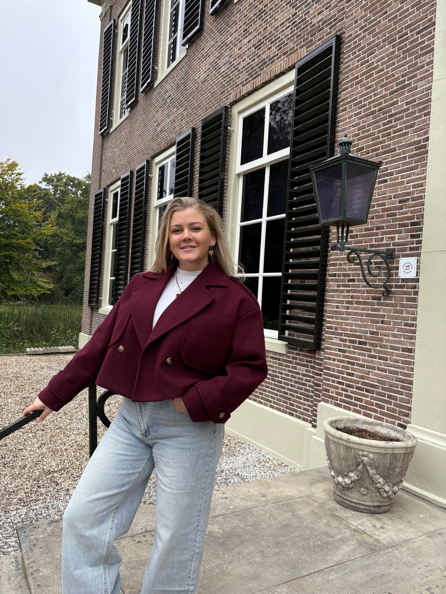 Trenchcoat | bordeaux