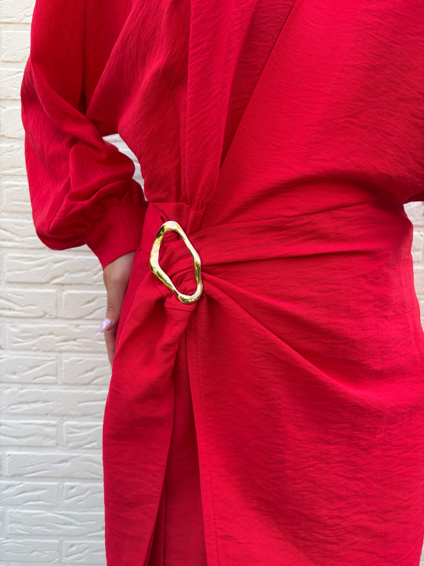 Jurk | Maya - rood