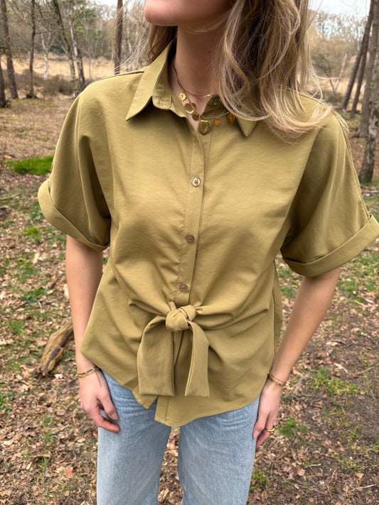 Blouse Green | Isra