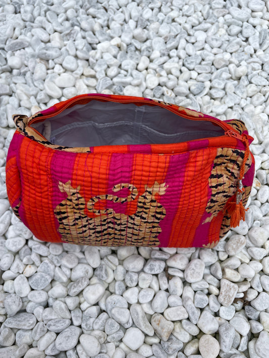 Make-up tas L | tiger oranje
