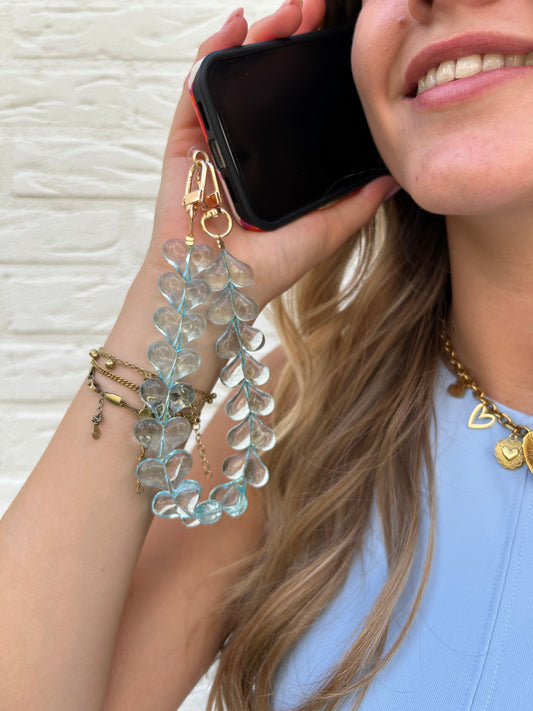 Telefoon koord | turquoise