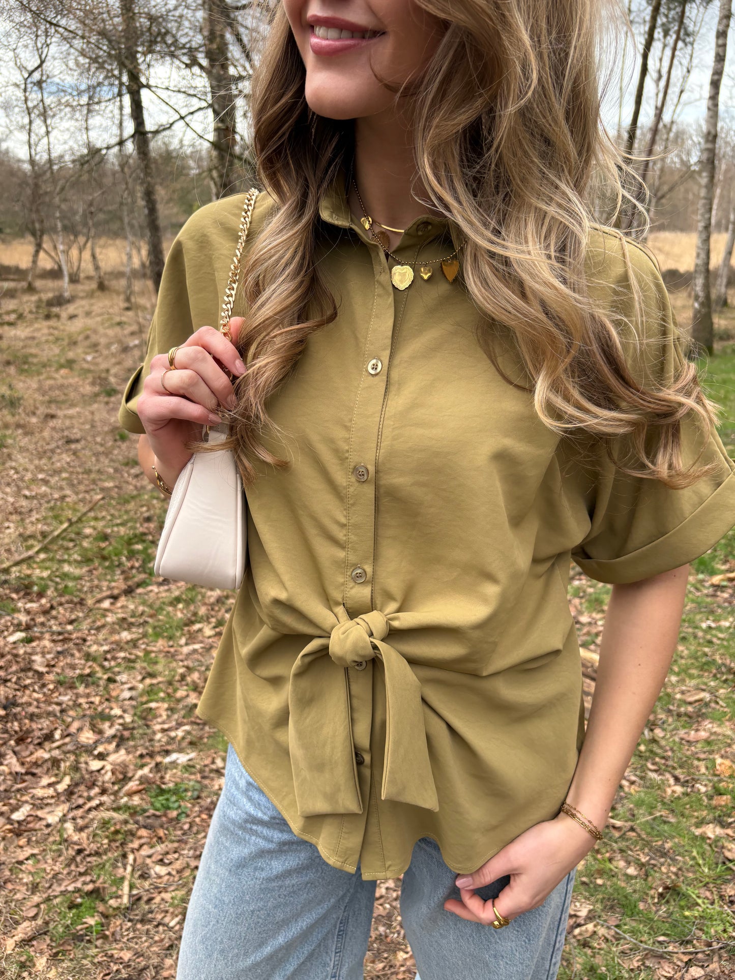 Blouse Green | Isra