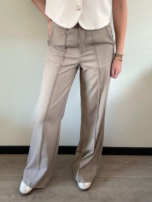 Pantalon | taupe