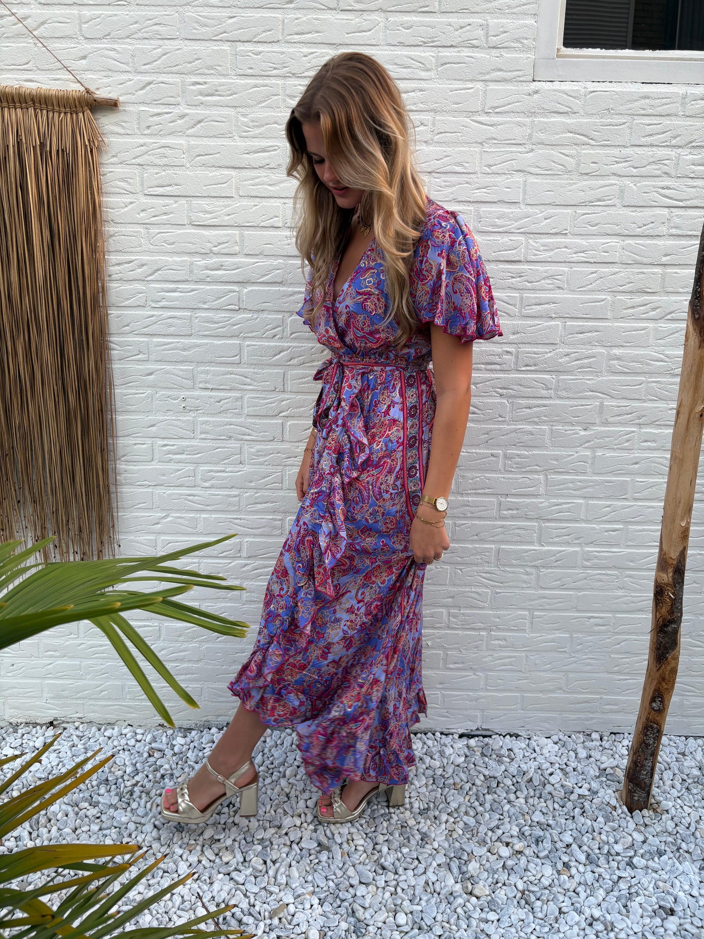Jurk | iris - paars