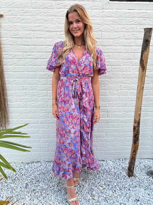 Jurk | iris - paars
