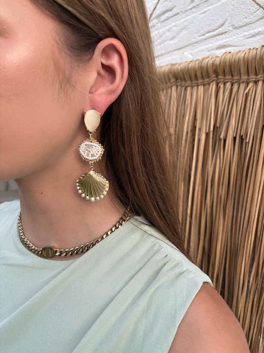 Oorbellen | schelp